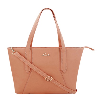 shop Lavie Pink Solid Tote Bag online shop Lavie Pink Solid Tote Bag online