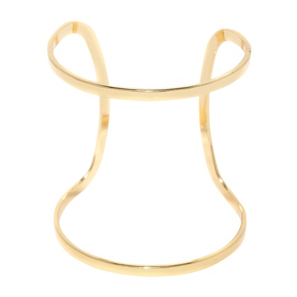 shop online Rubans Gold-Toned Cuff Bracelet shop online Rubans Gold-Toned Cuff Bracelet