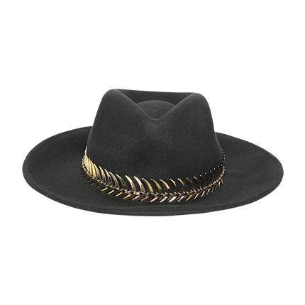 shop online FOREVER 21 Women Black Woollen Fedora Hat shop online FOREVER 21 Women Black Woollen Fedora Hat