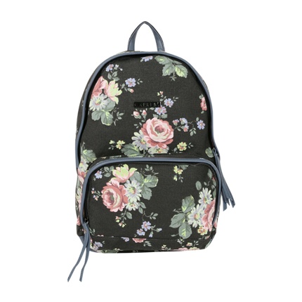 caprese black backpack