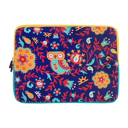 shop Chumbak Unisex Red & Blue Printed Laptop Sleeve online shop Chumbak Unisex Red & Blue Printed Laptop Sleeve online