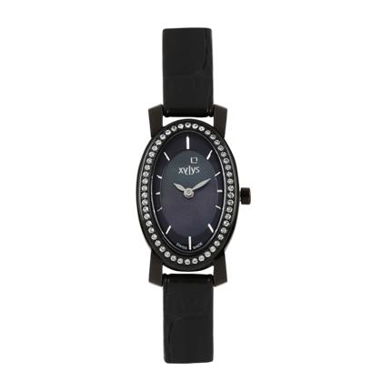 shop online Xylys Women Pearly Black Dial Watch shop online Xylys Women Pearly Black Dial Watch