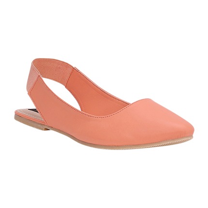 shop Shoetopia Women Peach Solid Flats online shop Shoetopia Women Peach Solid Flats online