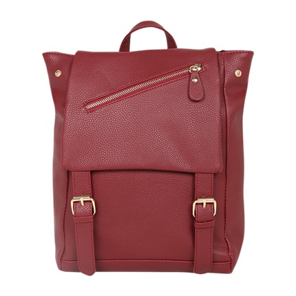 shop DressBerry Women Burgundy Solid Backpack online shop DressBerry Women Burgundy Solid Backpack online