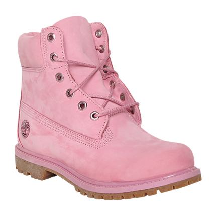 shop Timberland Women Pink PREM Leather Boots online shop Timberland Women Pink PREM Leather Boots online