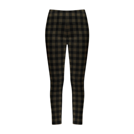 shop Vero Moda Olive Checked Leggings online shop Vero Moda Olive Checked Leggings online