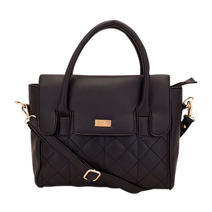 shop online yelloe Black Quilted Handbag shop online yelloe Black Quilted Handbag