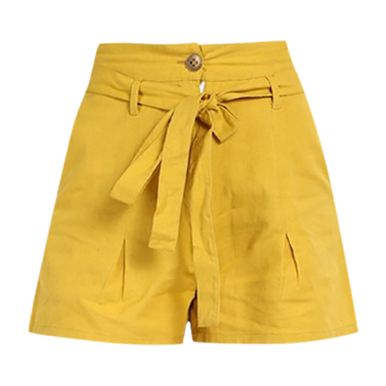 shop online Mustard Jocelyn Shorts shop online Mustard Jocelyn Shorts