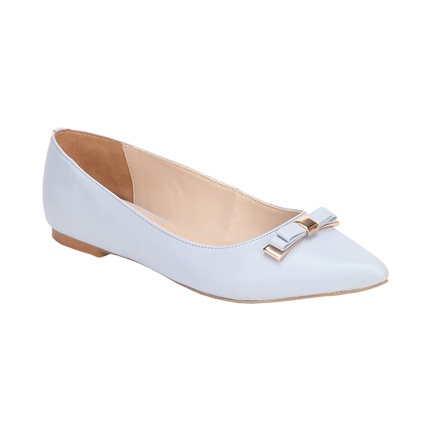 shop online Light Blue Bow Belly Shoes shop online Light Blue Bow Belly Shoes