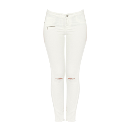 shop online Lee Women White Skinny Fit Jeans shop online Lee Women White Skinny Fit Jeans