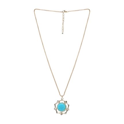 shop Crunchy Fashion Gold-Toned Metal Necklace online shop Crunchy Fashion Gold-Toned Metal Necklace online