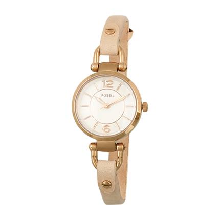 shop Fossil Gold/White Analog Watch online shop Fossil Gold/White Analog Watch online
