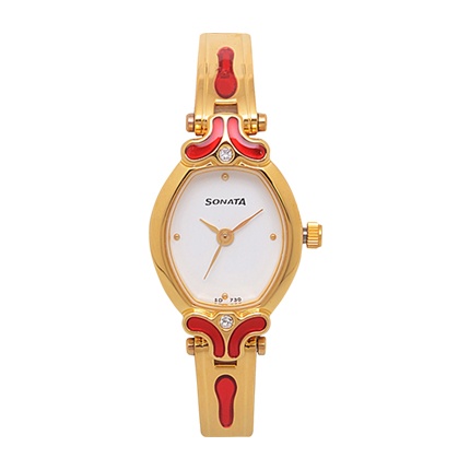 shop Sonata Women White Analogue Watch online shop Sonata Women White Analogue Watch online