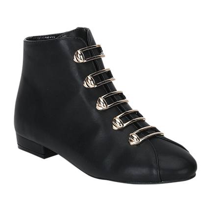 shop Under Knee Black Ankle Length Boots online shop Under Knee Black Ankle Length Boots online
