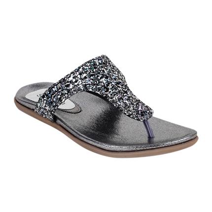 shop Shoetopia Women Gunmetal-Toned Shimmer Flats online shop Shoetopia Women Gunmetal-Toned Shimmer Flats online