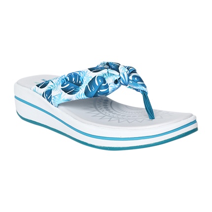skechers sandals womens blue
