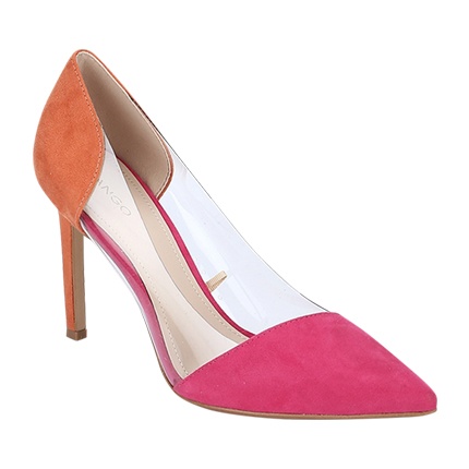 mango orange heels