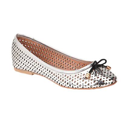 silver belly shoes