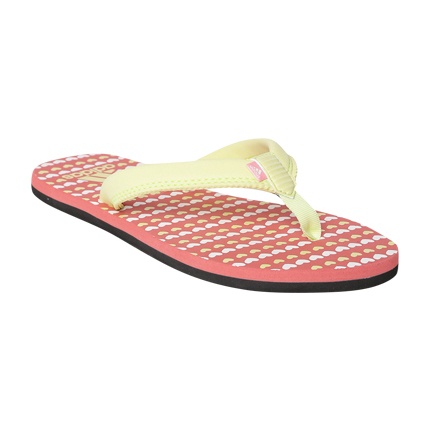 shop Yellow & Rust Red Printed Thong Flip-Flops online shop Yellow & Rust Red Printed Thong Flip-Flops online
