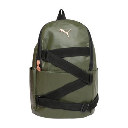 green puma bag