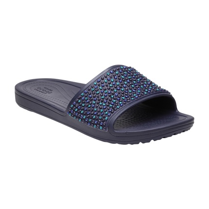 women's crocs sloane embellished slide