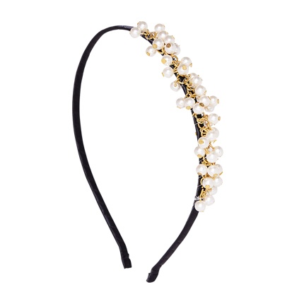 shop Kazo Black Embellished Hairband online shop Kazo Black Embellished Hairband online