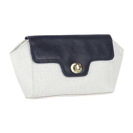 shop White/Midnight Blue Leather Clutch online shop White/Midnight Blue Leather Clutch online