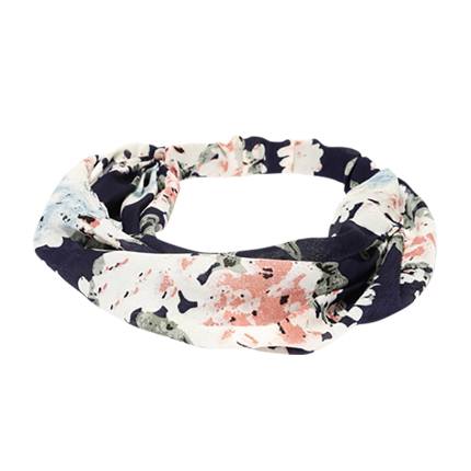 shop online Accessorize Navy & Off-White Floral Print Hairband shop online Accessorize Navy & Off-White Floral Print Hairband