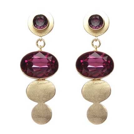 shop DIVA WALK Maroon/Golden Alloy Danglers & Drop online shop DIVA WALK Maroon/Golden Alloy Danglers & Drop online