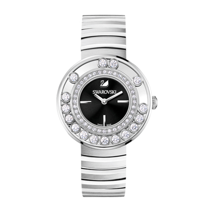shop online SWAROVSKI Women Lovely Crystals Black Watch shop online SWAROVSKI Women Lovely Crystals Black Watch