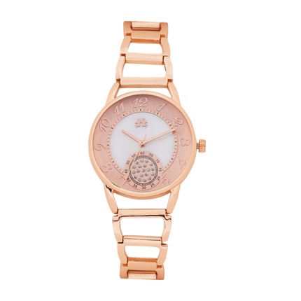 shop online Anouk Women Gold & White Analogue Watch shop online Anouk Women Gold & White Analogue Watch