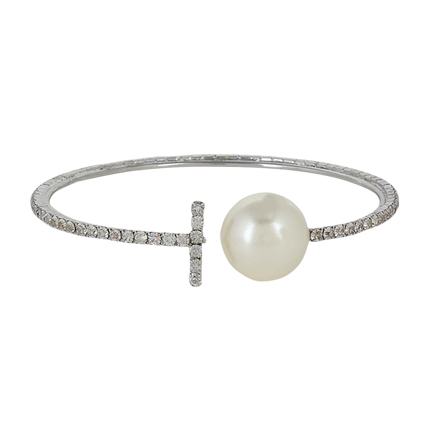 shop online White/Silver Alloy Bracelet shop online White/Silver Alloy Bracelet