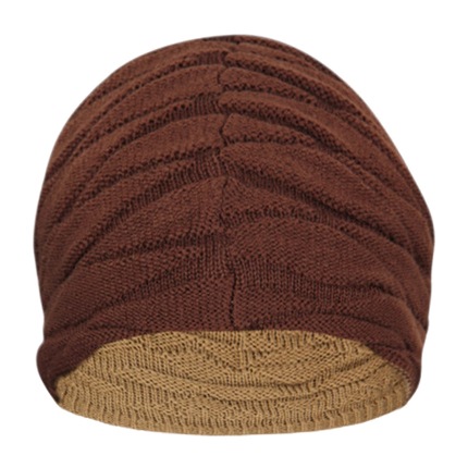 shop online FabSeasons Unisex Brown & Beige Reversible Beanie shop online FabSeasons Unisex Brown & Beige Reversible Beanie
