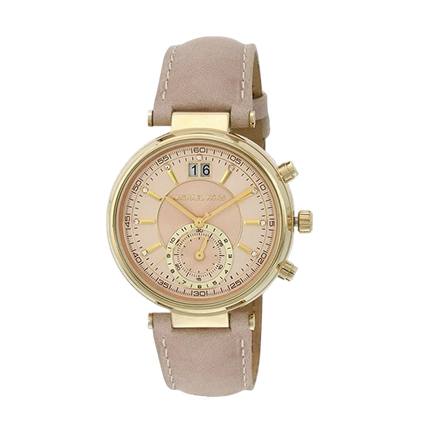 shop online Sawyer Mk2529i Beige/Rose Gold Chronograph Watch shop online Sawyer Mk2529i Beige/Rose Gold Chronograph Watch