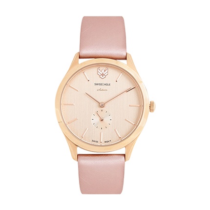 shop online Swiss Eagle Women Rose Gold-Toned Dial Watch shop online Swiss Eagle Women Rose Gold-Toned Dial Watch