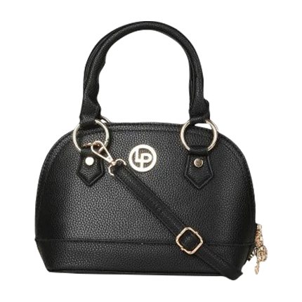 lino perros black sling bag